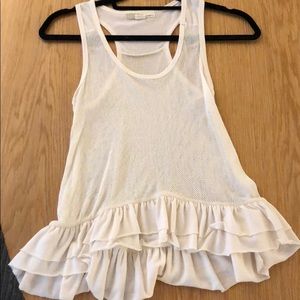 Ruffle Hem Tank | Small